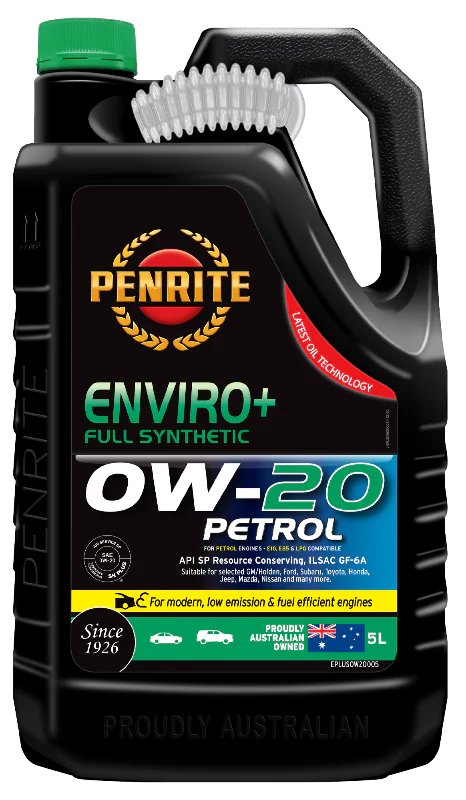 Penrite Enviro+ 0W-20 Full Synthetic Engine Oil 5L