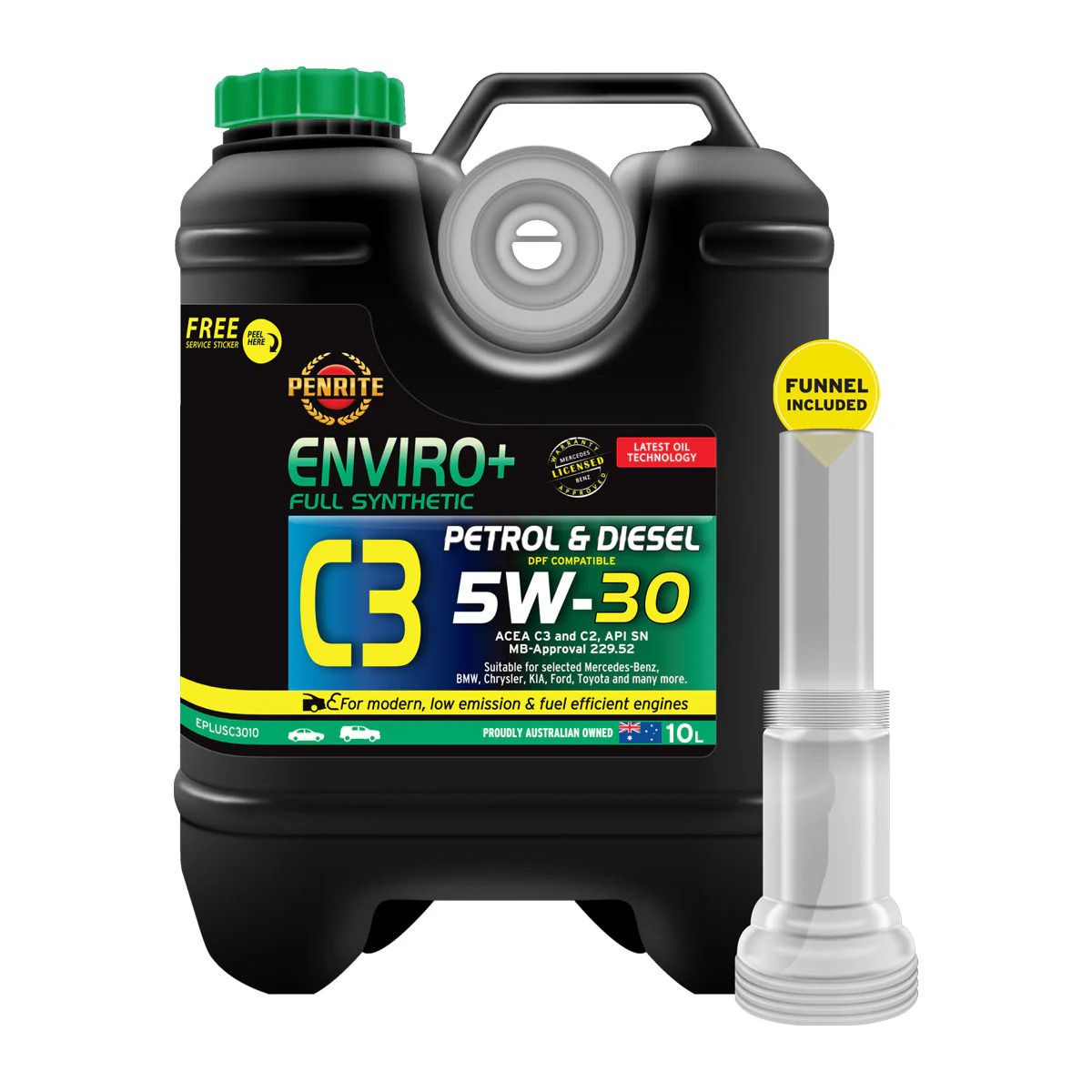 Enviro+ C3 5W-30 — actual stock on our shelf