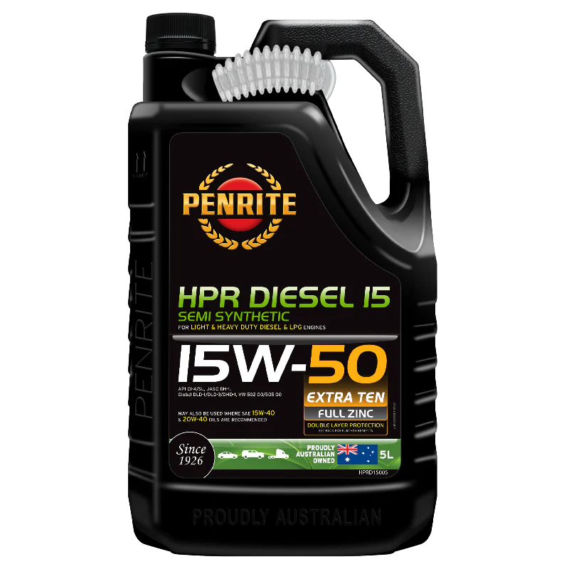 Penrite HPR Diesel 15 SAE 15W-50 Engine Oil 5L